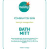 ⁦BATH MITT - White | for Combination Skin⁩ - الصورة ⁦5⁩
