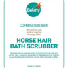 ⁦HORSE HAIR BATH SCRUBBER | Wet & Dry Use⁩ - الصورة ⁦5⁩