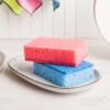 ⁦SCOURING SPONGE COLOUR LUX | 6 Pcs +1 Free⁩ - الصورة ⁦2⁩