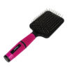 JOLLY METAL BRISTLE HAIR BRUSH | Rectangular Pink Color