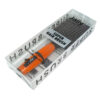 ⁦JOLLY METAL BRISTLE HAIR BRUSH | Rectangular Orange Color⁩ - الصورة ⁦2⁩
